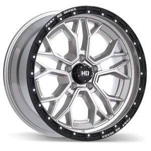 Fast HD – Muramasa – Silver – 20″x9″ 0mm – All weather Wheels – F276-2090-73SB+00C715